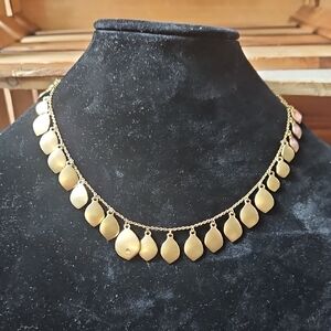 Ralph Lauren Gold Leaf Necklace